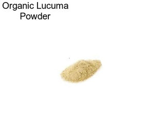 Organic Lucuma Powder