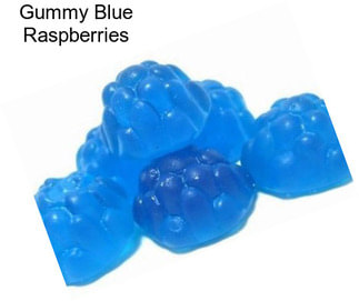 Gummy Blue Raspberries