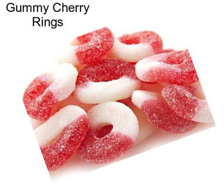 Gummy Cherry Rings