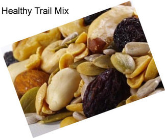 Healthy Trail Mix