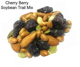 Cherry Berry Soybean Trail Mix