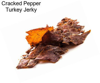 Cracked Pepper Turkey Jerky