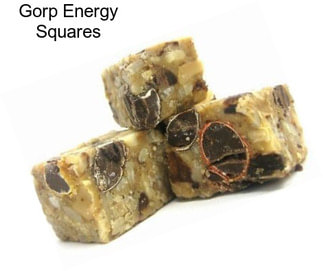 Gorp Energy Squares