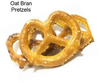 Oat Bran Pretzels