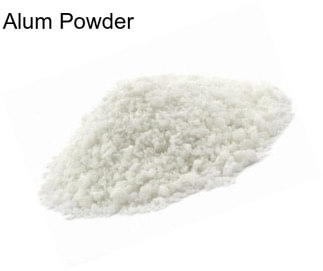 Alum Powder