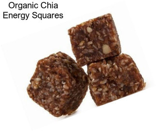 Organic Chia Energy Squares