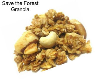 Save the Forest Granola