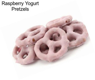 Raspberry Yogurt Pretzels