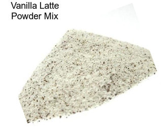 Vanilla Latte Powder Mix