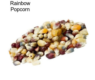 Rainbow Popcorn