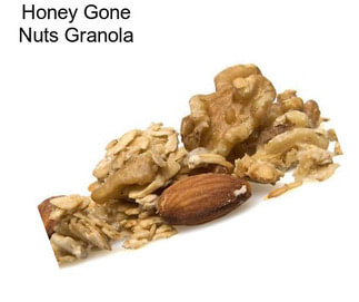 Honey Gone Nuts Granola