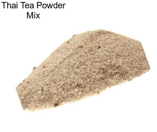 Thai Tea Powder Mix