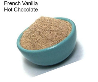 French Vanilla Hot Chocolate