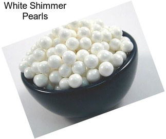 White Shimmer Pearls