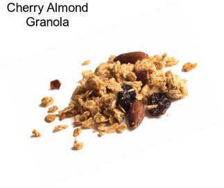 Cherry Almond Granola