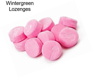 Wintergreen Lozenges