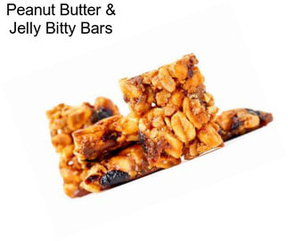 Peanut Butter & Jelly Bitty Bars