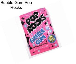 Bubble Gum Pop Rocks