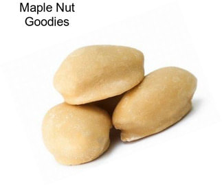 Maple Nut Goodies