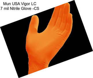 Mun USA Vigor LC 7 mil Nitrile Glove -CS