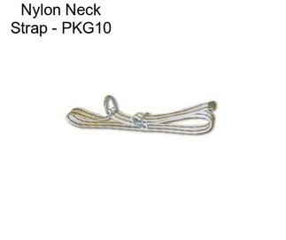 Nylon Neck Strap - PKG10